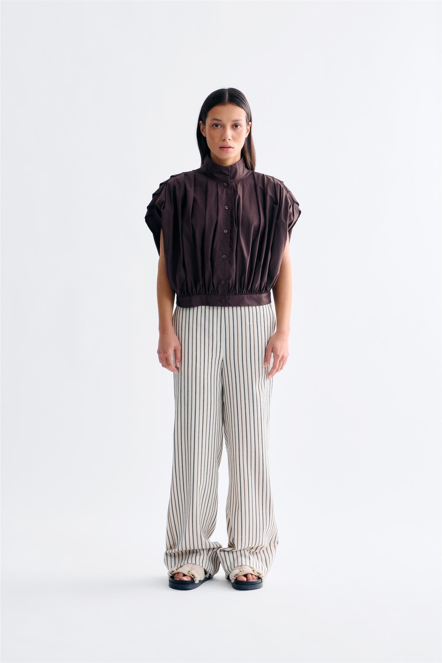Bluser | Rayne Shirt Chestnut